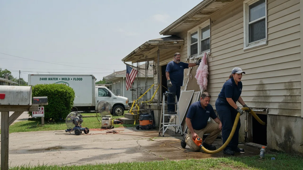 Water Damage Repair in Harmony, ME near me